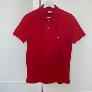 Brooks brothers men’s red polo shirt, size small